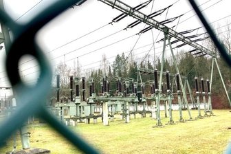 Umspannwerk vor Modernisierung - Das Umspannwerk in Auerhammer soll umgebaut und erweitert werden.