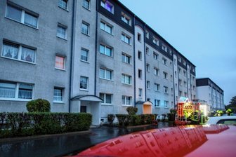 Unbekannte stecken vor Syrauer Wohnblock gelbe Säcke in Brand -