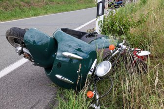 Unfälle am Parkplatz am Leipziger Platz und auf Umleitungsstrecke: Was am Mittwochnachmittag in Glauchau passiert ist - Die Mopedfahrerin hat bei dem Unfall schwere Verletzungen erlitten.