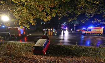 Unfall auf B 93 bei Meerane: Sperrung wieder aufgehoben - 