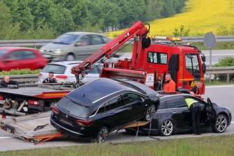 Unfall auf der A4 - 