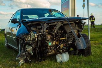 Unfall auf der B 101 - 86-Jähriger verletzt -