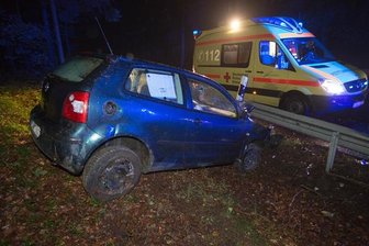 Unfall auf der B101: 27-Jährige schwer verletzt - 