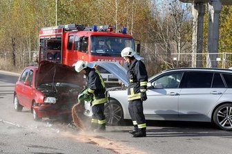 Unfall auf der Kalkstraße -