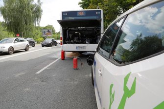 Unfall auf Leipziger Straße sorgt für Verkehrsbehinderungen in Chemnitz -