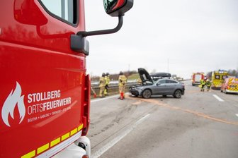 Unfall bei Hartenstein führt zu Sperrung der Autobahn 72 - 