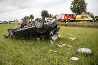 Unfall bei Oberschöna: Mann schwer verletzt -