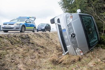 Unfall bei Überholmanöver -