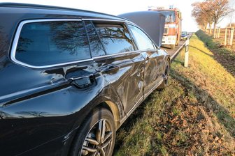 Unfall beim Überholen -