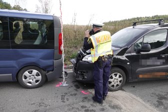 Unfall mit mehreren Verletzten in Frankenstein -