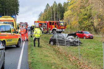 Unfall zwischen Auerbach und Eich -