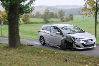 Unfall zwischen Lenkersdorf und Lößnitz -