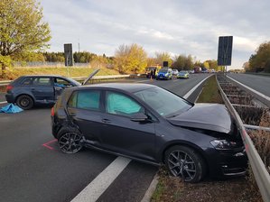 Unfallserie auf A72 mit 26.000 Euro Schaden -