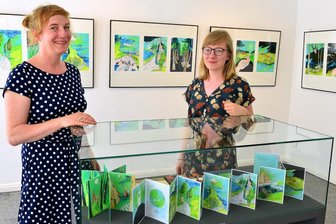Unter freiem Himmel im Gellertmuseum - 
