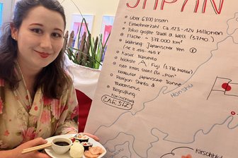 Unvergesslicher Japan-Tag im Vogtland mit Sushi und Mochi-Kugeln - Denise Schiemann servierte zum Japan-Tag in Oelsnitz Sushi - natürlich in traditionellem Outfit, einem Yukata, den sie von einer Urlaubsreise nach Tokio mitgebracht hat.