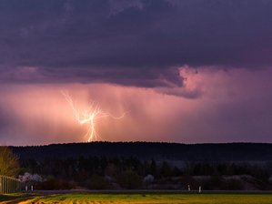 Unwetterwarnung für Teile Sachsens - 