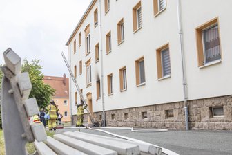 Update: Defekte Mikrowelle Ursache für Wohnungsbrand in Stollberg - In einer Küche in einer Erdgeschosswohnung an der Alfred-Kempe-Straße in Stollberg ist am Sonntagnachmittag ein Feuer ausgebrochen.