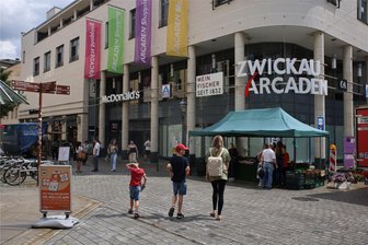 Urban und sportlich: Neuer Modeladen kommt in die Zwickau-Arcaden - Gleich am Eingang Magazinstraße soll noch in diesem Jahr ein neuer Modeladen einziehen.