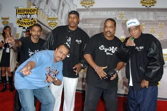 Urvater des Rap: «Big Bank Hank» von der Sugarhill Gang ist tot - Die Mitglieder der Band The Sugarhill Gang, darunter Henry Lee Jackson alias «Big Bank Hank» (r) in New York im Jahr 2006.