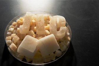 US-Forscher entwickeln Eis, das nicht schmilzt - Diese neuen Eiswürfel entwickelten US-Forscher.