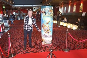 Uwe Ochsenknecht am Sonntag beim Schlingel-Filmfestival in Chemnitz. Hier warb er für seinen neuen Film "Die Mucklas ...und wie sie zu Petterson und Findus kamen". Der Kinderfilm feierte in beim Schlingel-Festival seine Welturaufführung.