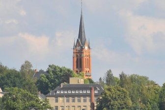 Vandalismus an Kirchen - Pfarrerin: Verhalten ist respektlos - In der Lutherkirche in Oberfrohna waren in der Vergangenheit die meisten Vandalismusschäden zu verzeichnen.