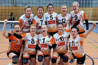 VC-Damen wollen nachlegen - Volleyballerinnen des VC Zschopau.
