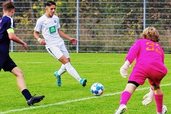 Veilchen testen gegen Borea - Maximilian Ibisevic (Mitte) steuerte zum 2:1-Testspielerfolg der Veilchen gegen Borea Dresden ein Tor bei.