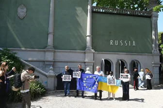 Venediger Kunstbiennale startet nach Chaos und Kontroversen - 2022 und 2024 wurde der Pavillon von Russland nicht genutzt. Nun wird er wieder genutzt - wenn auch unter besonderen Bedingungen.
