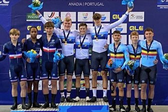 Venusberger feiert EM-Titel - Den Goldrang erkämpft: Das deutsche Team um Pete-Collin Flemming, Colin Rudolph und Jakob Vogt (v. l.) durfte in Anadia jubeln.
