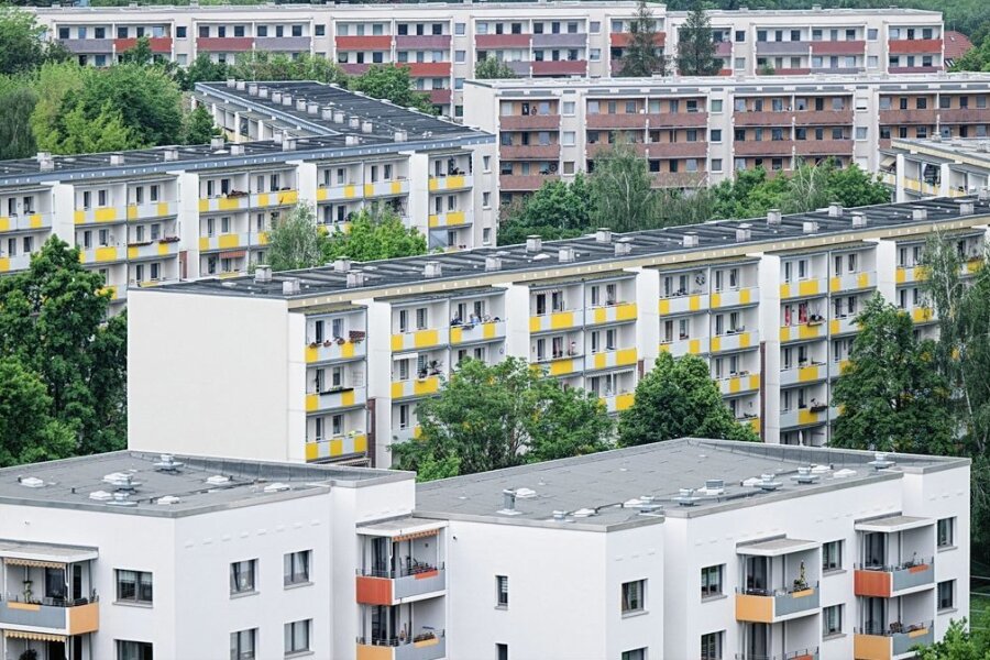 Verband: 9000 leere Wohnungen in Sachsen sofort bezugsfähig - Sachsens Wohnungsgenossenschaften wollen auch künftig erschwingliche Mieten sichern. Doch das sei schwierig, heißt es von ihrem Verband - vor allem wegen der gestiegenen Baupreise. 