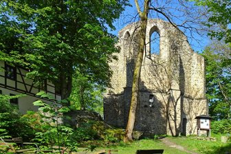 Vergessenes Juwel im Vogtland: Was sich jetzt tun soll - Burgsteinlehrpfad: In Krebes für Besucher ein Muss sind die namensgebenden Burgsteinruinen.