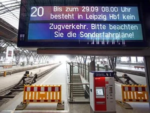 Verkehr an Leipziger Hauptbahnhof rollt wieder: Sperrung beendet - Ab heute rollen die Züge wieder.