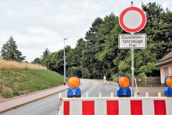 Verkehr in Neumark kann vorerst wieder rollen - Die Oberneumarker Straße wird grundhaft ausgebaut.