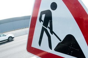 Verkehrsbehinderung: An A4-Muldebrücke wird gebaut - 