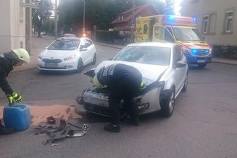 Verkehrsunfall auf Frauensteiner Str. -