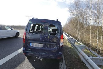 Verletzte nach Unfall auf der A72 -