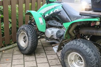 Verletzter bei Unfall mit Quad in Lauter-Bernsbach - Nach ersten Informationen wurde der Fahrer des Quads bei dem Unfall verletzt.