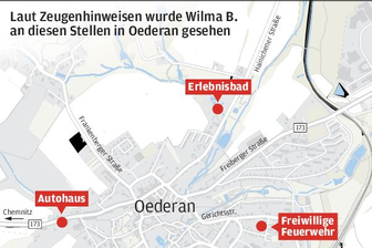 Vermisst: Eine Spur führt nach Oederan - 