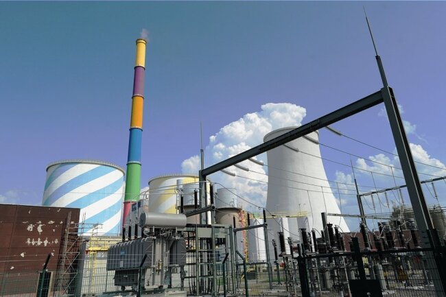 Versorger Eins plant Müllverbrennungskraftwerk in Chemnitz - Das Heizkraftwerk in Chemnitz. Nach Plänen des Versorgers Eins sollen Wärme und Strom dort künftig auch aus der Verbrennung von Müll gewonnen werden.
