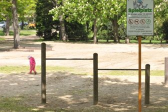 Ehemaliger Spielplatz im Albertpark