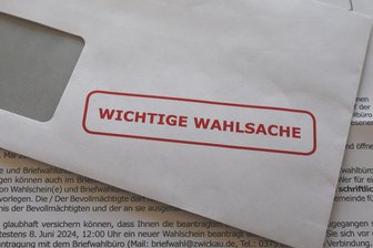 Verwechslungsgefahr: Unterschiedliche Benachrichtigungen für Landrats- und Bundestagswahl in Freiberg - Die Stadt Freiberg verweist auf die unterschiedlichen Wahlbenachrichtigungen für die Landrats- und Bundestagswahl.