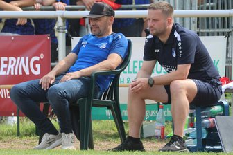 VfB Empor Glauchau bestätigt zum Trainingsauftakt drei weitere Abgänge und eine Veränderung im Trainerteam - Nach nur einem halben Jahr trennen sich die Wege von Glauchaus Cheftrainer Nico Quade (links) und Co-Trainer Ronny Rother (rechts) wieder.
