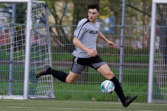VfB Empor Glauchau und die zwei Seiten des Unentschiedens beim FV Dresden Laubegast - Tim Seidel vom VfB Empor II (Foto aus einem früheren Spiel) half wiederholt im Sachsenliga-Team aus und steuerte ein Tor zum 3:3 in Dresden bei.