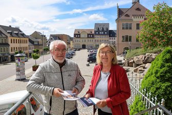 „Viele Friedensrichter werfen das Handtuch, weil sie sich überflüssig fühlen“: Streitschlichter aus Westsachsen in der Krise - Matthias Würz und Sylvina Schwarzenberger arbeiten als ehrenamtliche Friedensrichter in Hohenstein-Ernstthal.