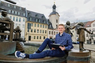 "Viele sind überrascht, dass es den Glauchauer Jugendbeirat gibt" - Kristian Bley arbeitet seit er 15 ist im Jugendbeirat Glauchau. Dieser vertritt die Interessen der Kinder und Jugendlichen.