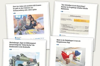 Vielgeklickt im Erzgebirge: Diese Artikel sind 2022 besonders beliebt gewesen -