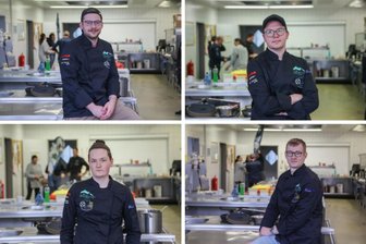 Vier Chemnitzer erzählen, warum sie in die Küche wollen - Luca Büttner, Jamie Bunde, Corell Findeisen und Toni Wappler sind schon jetzt preisgekrönte Köche.