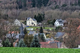 Vier Jahre Baustelle in Ortsteil von Waldenburg: Wie ein Dorf damit umgeht - Blick auf den Waldenburger Ortsteil Niederwinkel. Dort wird es vier Jahre lang eine Baustelle geben.