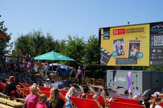 Vier neue Spielstätten im Erzgebirge: Filmfestival geht dieses Jahr auf Reisen - Wurzelrudis Erlebniswelt war schon mehrmals eine Spielstätte für „Moviequidi“. Das wird auch in diesem Sommer so sein. Doch das Wander- und Erlebniskino macht auch an vier neuen Spielstätten Halt.